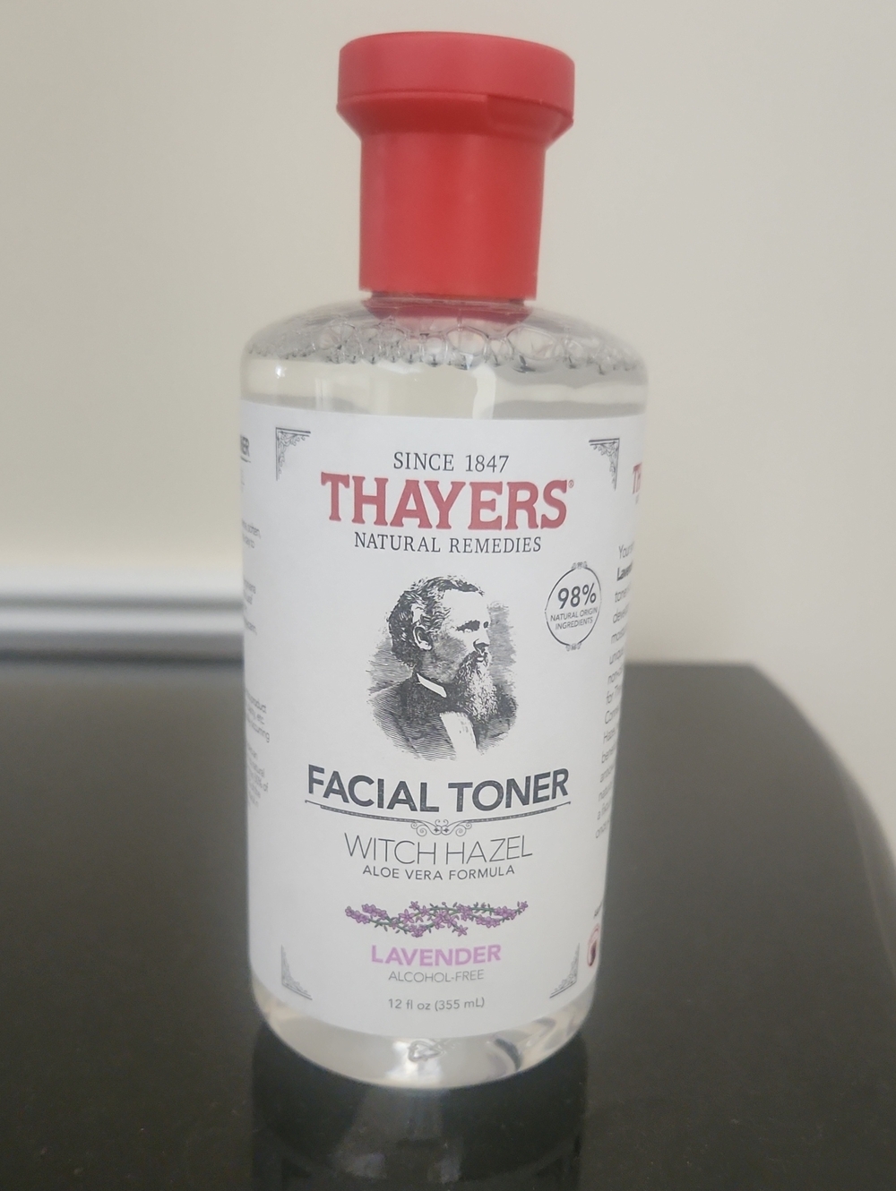 Thayers Lavender Witch Hazel Facial Toner. Natural Remedies. NEW/SEALED!